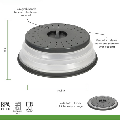 Magnetron Deksel Opvouwbaar Siliconen Spatbescherming