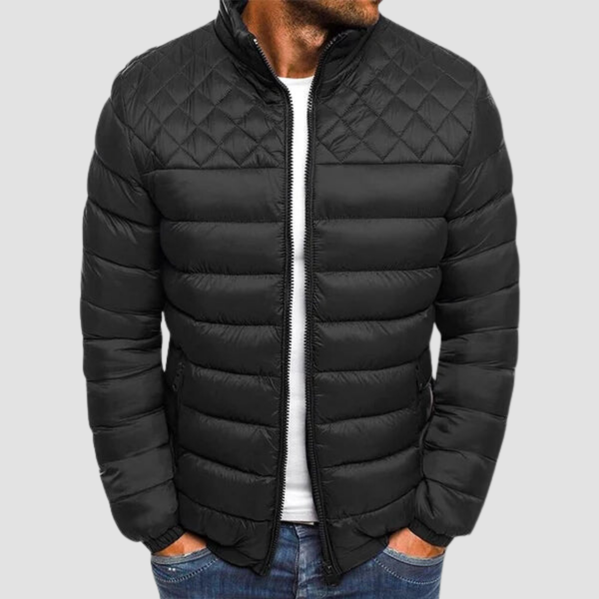 Stylish Heren Jack - VanguardWear wordt: 
Heren Lederen Jack Modern Design - Mode Vibes