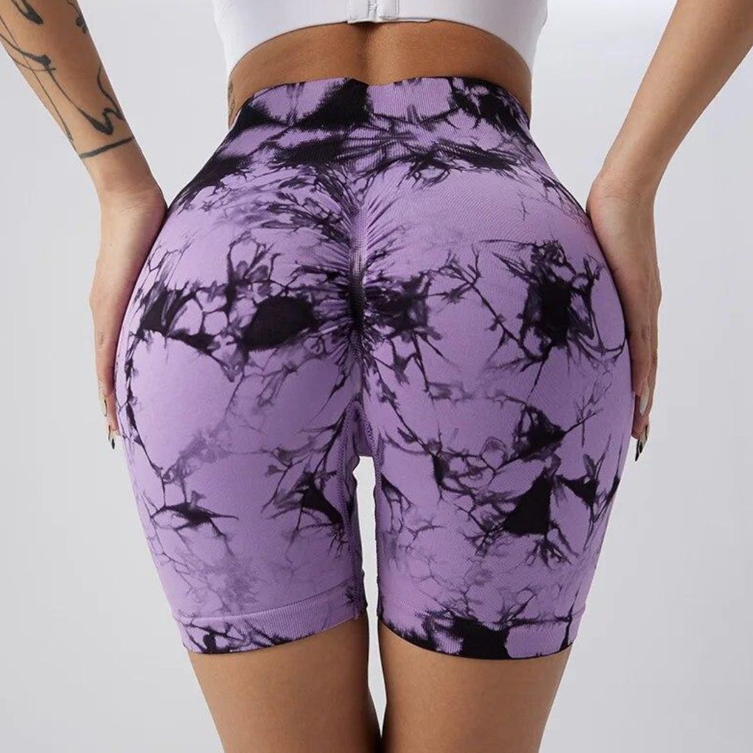 Sportshort Dames Naadloos Corrigerend Broek