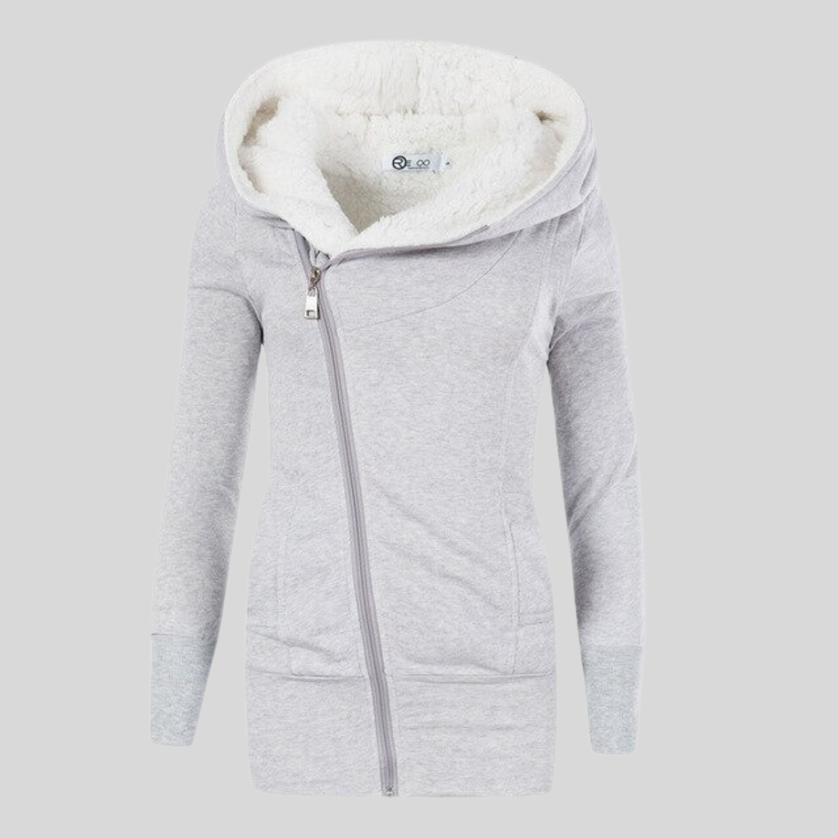 Rood Halflang Vest voor Vrouw