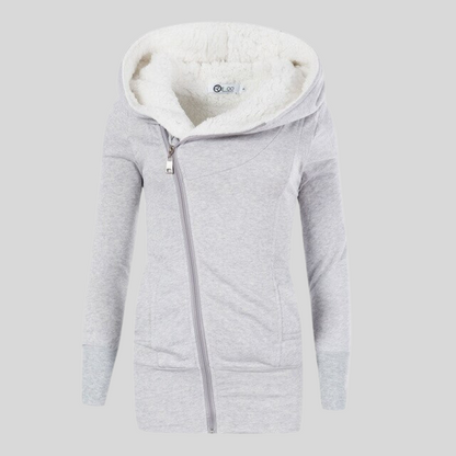Dames Fleece Vest Met Capuchon Zacht en Warm