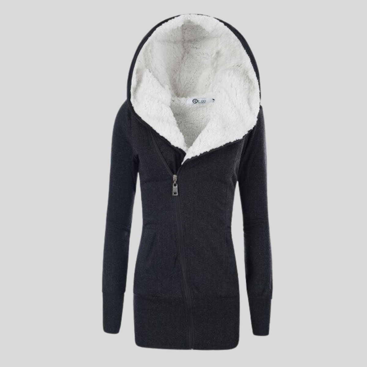 Rood Halflang Vest voor Vrouw