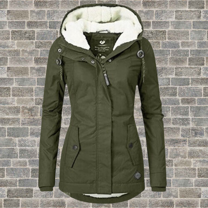 Leonardo  | Cappotto in cotone plissettato