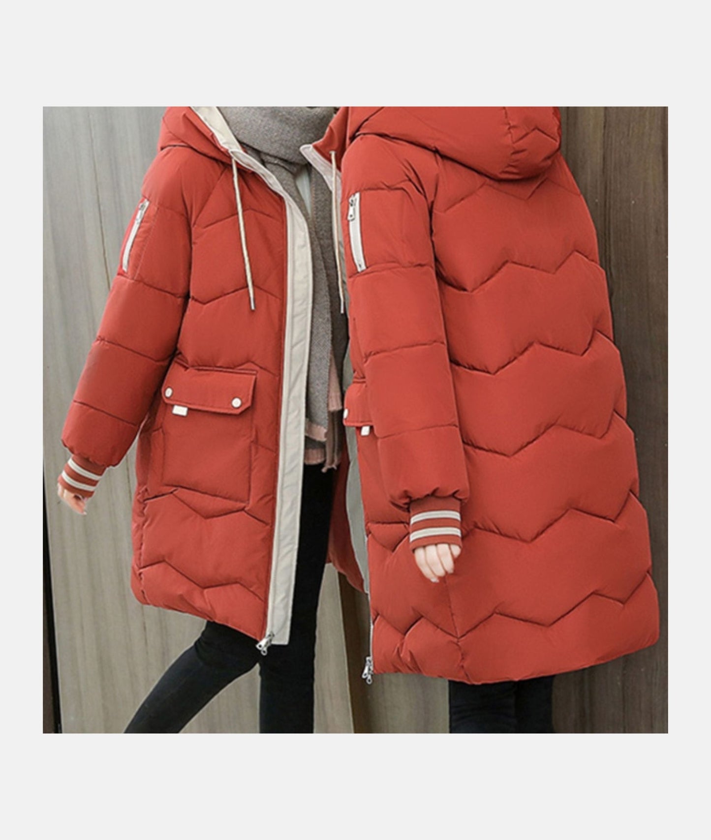 Stijlvolle Winterjas voor Dames met Elegante Pasvorm – Perfect voor de Koude Maanden