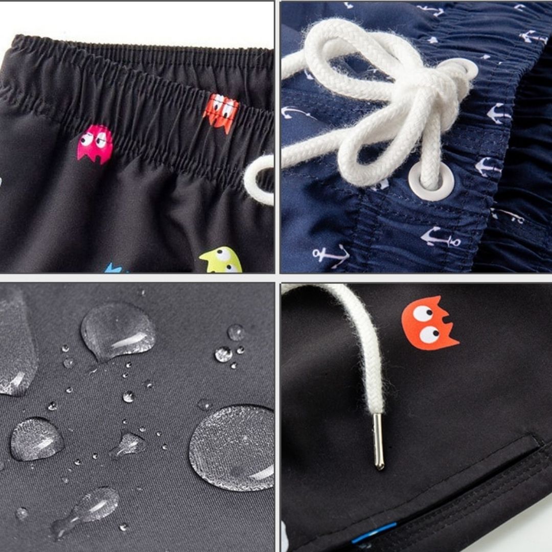 Heren Badshorts Sneldrogend Met Zakken - Matteo