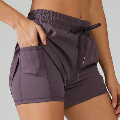 Elastische Sportshort voor Dames Veelzijdig Mode