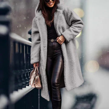 Velanora| Warme Teddy Winterjas