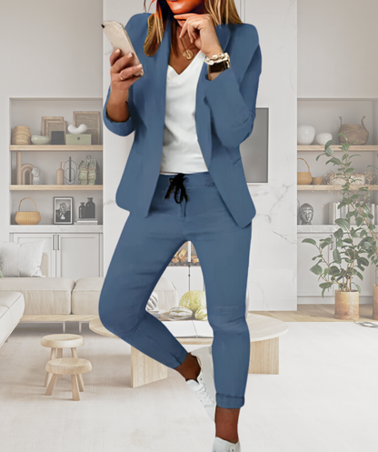 Dames Broekpak Livia Elegant Zwart