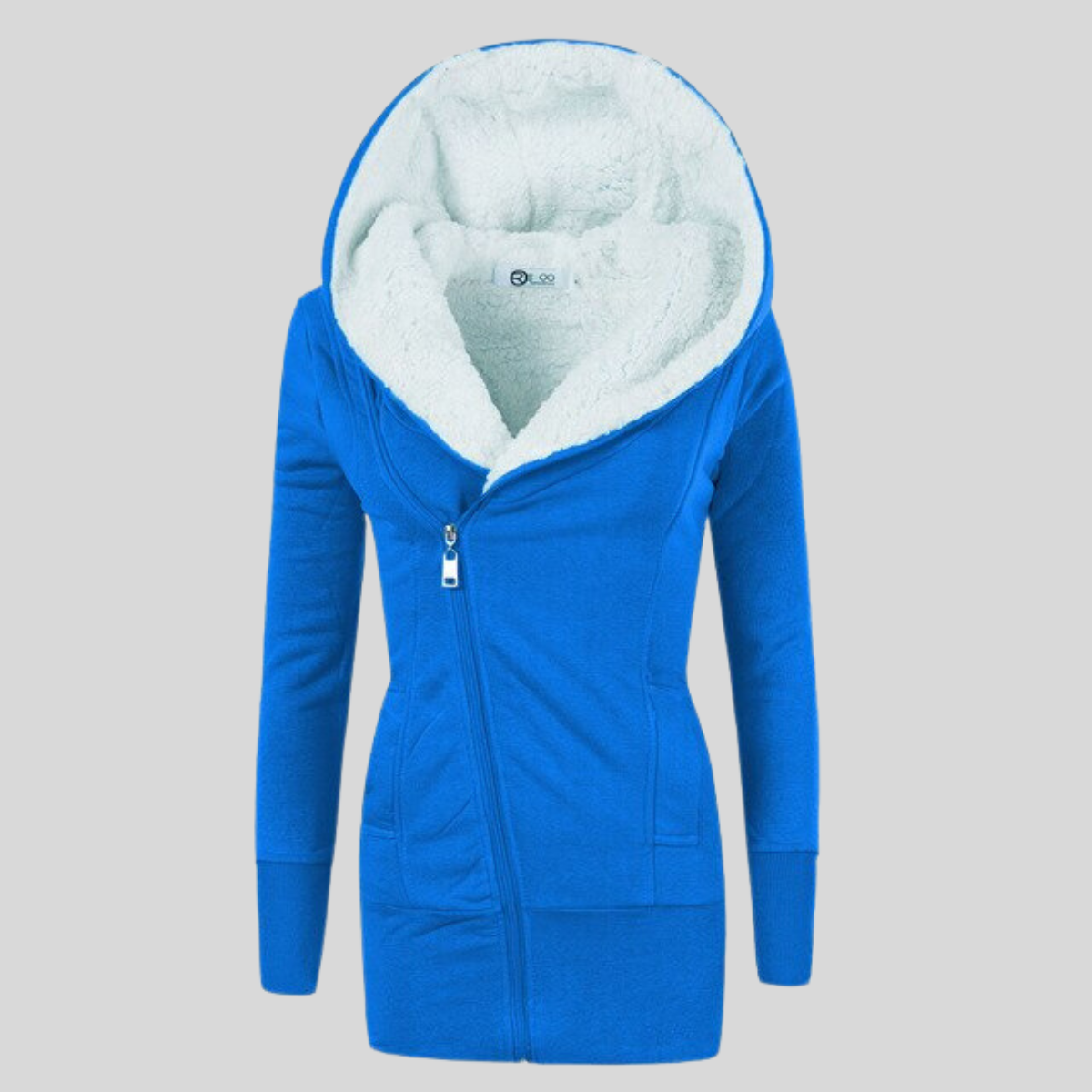Rood Halflang Vest voor Vrouw