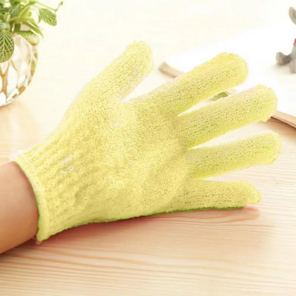 Exfoliërende Handschoenen Set van 2 voor Zacht en Glad Huid