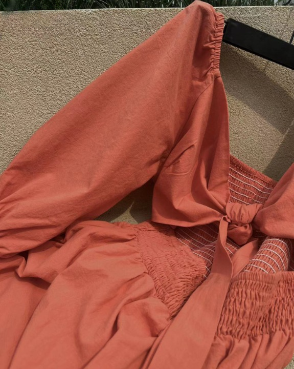 Chiara | Abito comodo con ruches