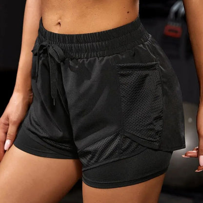 Elastische Trainingsshort voor Vrouwen Comfortabel en Praktisch