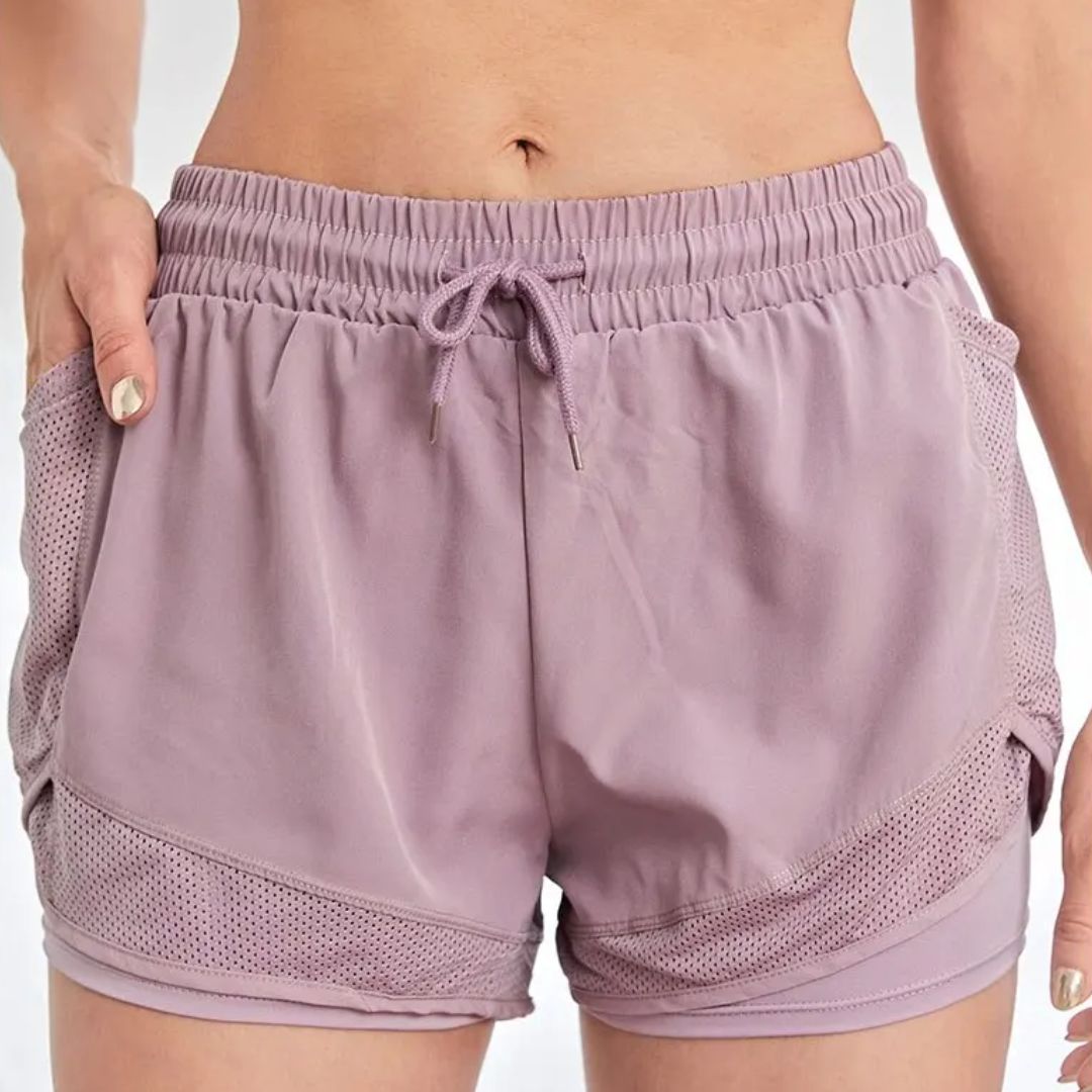 Elastische Trainingsshort voor Vrouwen Comfortabel en Praktisch