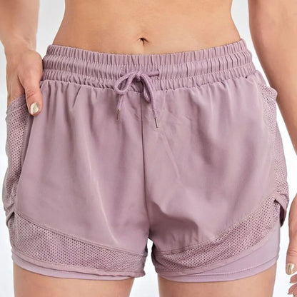 Elastische Trainingsshort voor Vrouwen Comfortabel en Praktisch