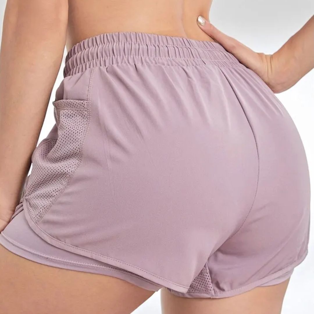 Elastische Trainingsshort voor Vrouwen Comfortabel en Praktisch