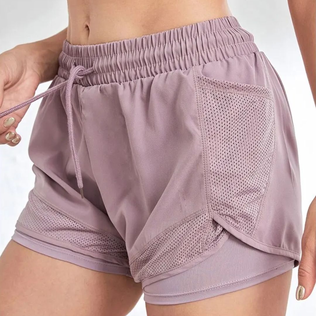 Elastische Trainingsshort voor Vrouwen Comfortabel en Praktisch