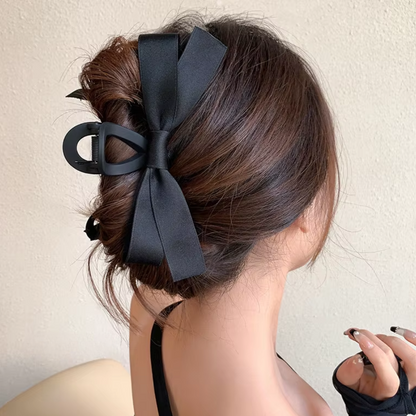 Strik Klemmen Groot Satijn Haar Accessoires