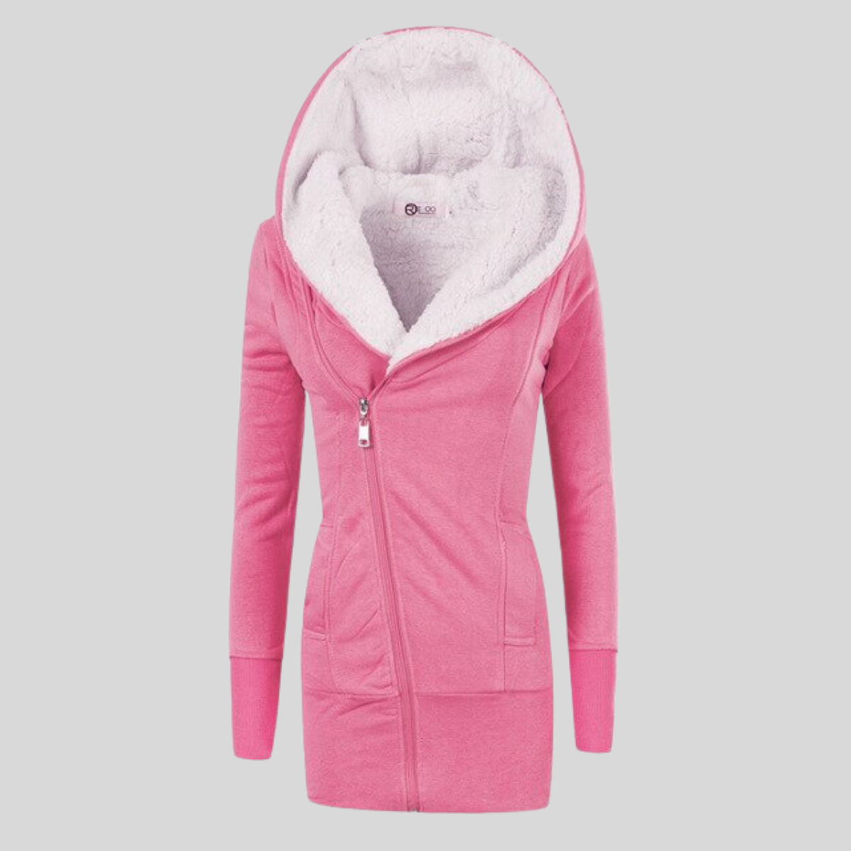 Rood Halflang Vest voor Vrouw - Mode Vibes