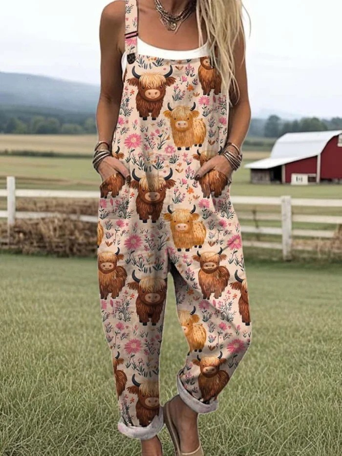 Dames Lichtgewicht Vintage Overall Comfortabele Pasvorm