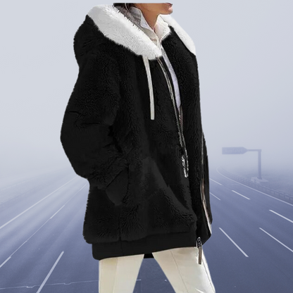 Fleece Vest met Capuchon Zacht en Warm