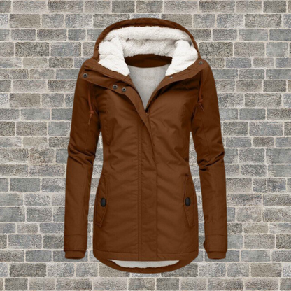 Leonardo  | Cappotto in cotone plissettato