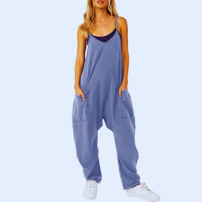 Vrouwelijke Jumpsuit Baggy Zomerjurk Relaxt