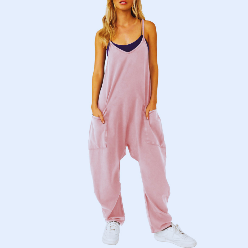 Vrouwelijke Jumpsuit Baggy Zomerjurk Relaxt