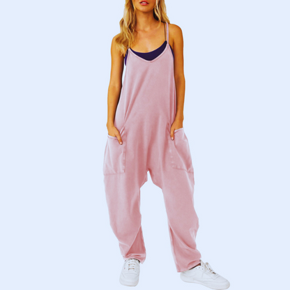 Vrouwelijke Jumpsuit Baggy Zomerjurk Relaxt