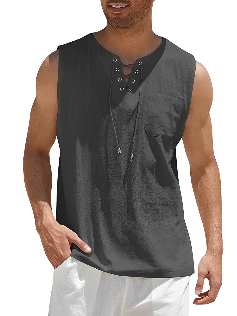 Herens Tanktop Stijlvol en Veelzijdig