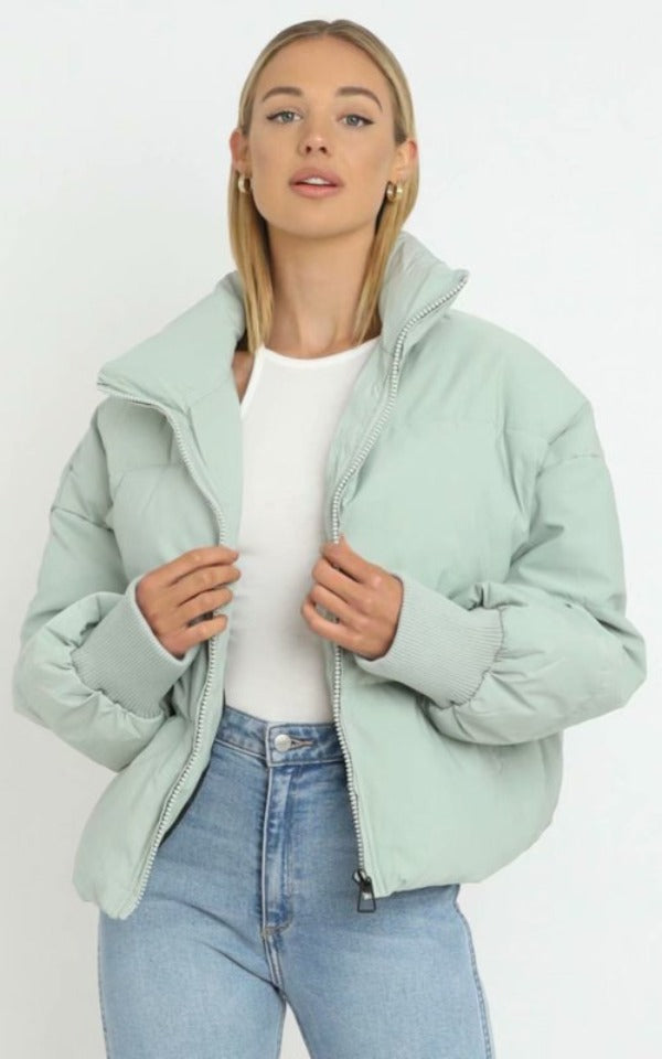 Dames Puffer Jas Lichtgewicht Warme Parka - Mode Vibes
