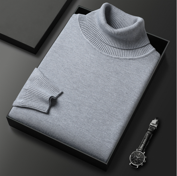 Maglione da Uomo Elegante – Mix Cashmere e Cotone, Comfort e Stile-5