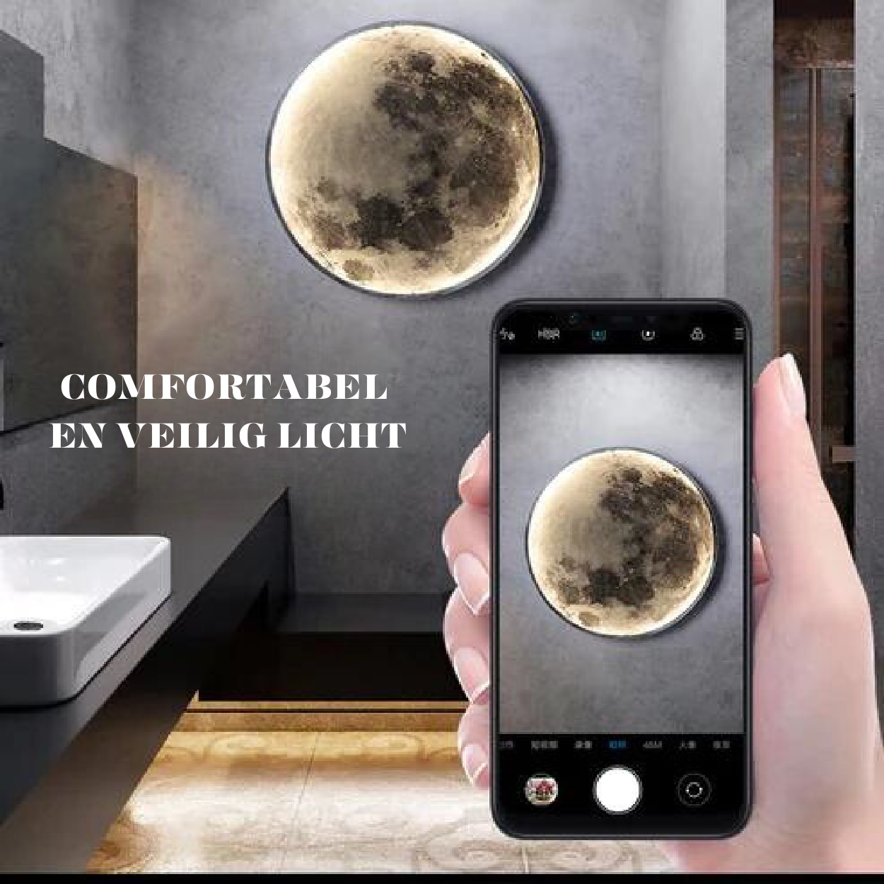 Maanlamp Dimbaar Sfeervol Design LunaGlow