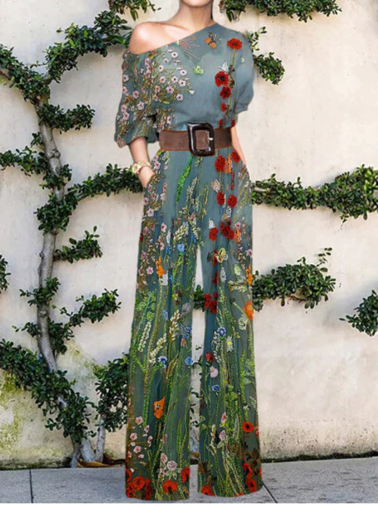 Luchtige Jumpsuit Met Moderne Pasvorm Voor Vrouw