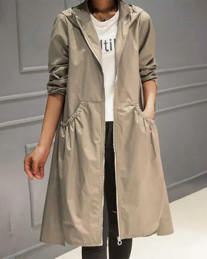 Valenne | Elegante giacca lunga da donna 0