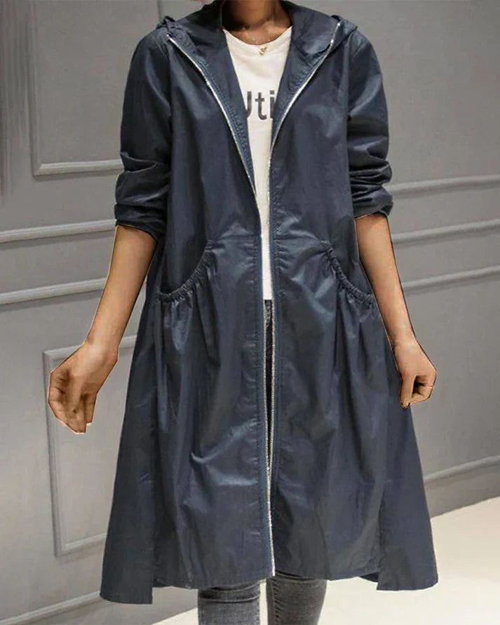 Valenne | Elegante giacca lunga da donna 4