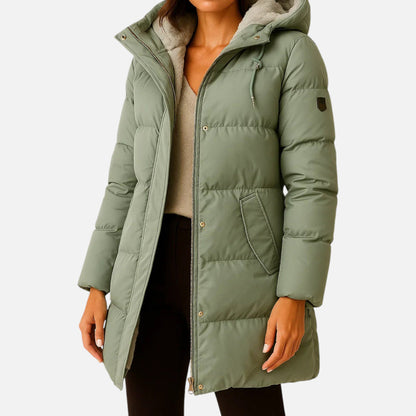 Valentina | Piumino Elegante e Caldo con Finitura Satinata 3