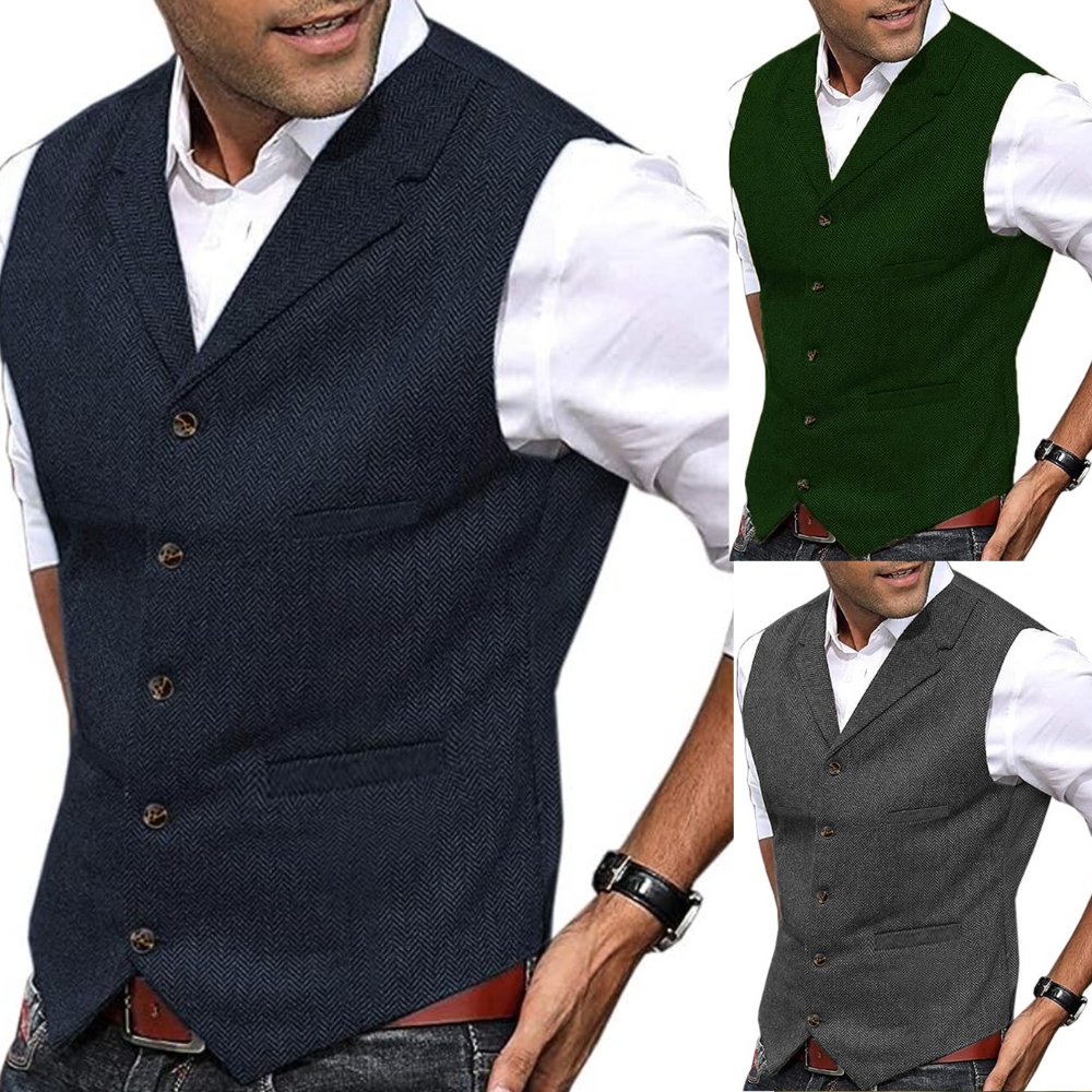 Heren Gilet Comfortabel Warm en Stijlvol