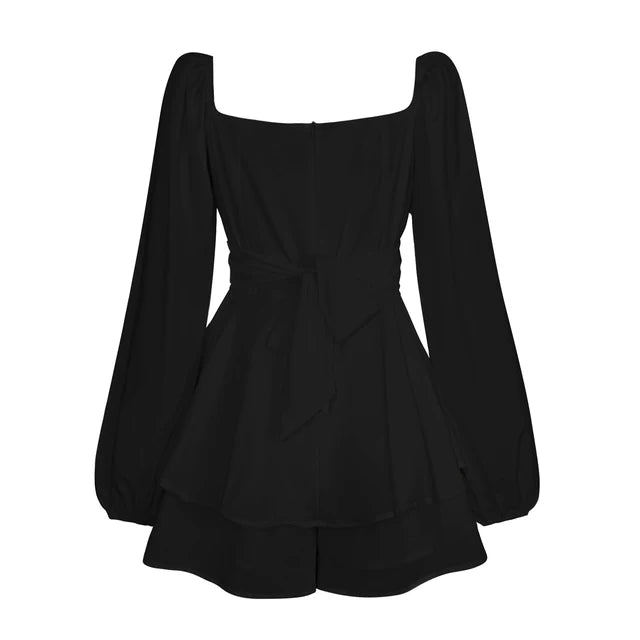 Vanessa | Mini abito a maniche lunghe Ruffle Dream
