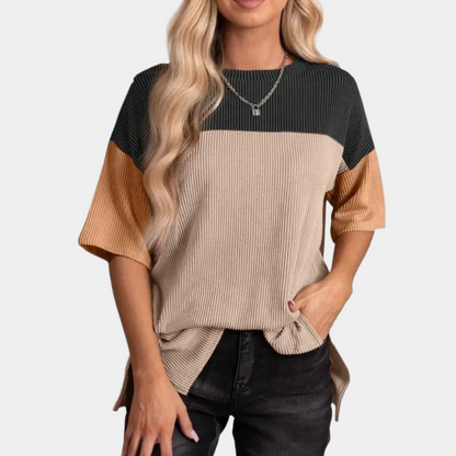 Losse Dames T Shirt Moeiteloos Cool Casual Look - Mode Vibes