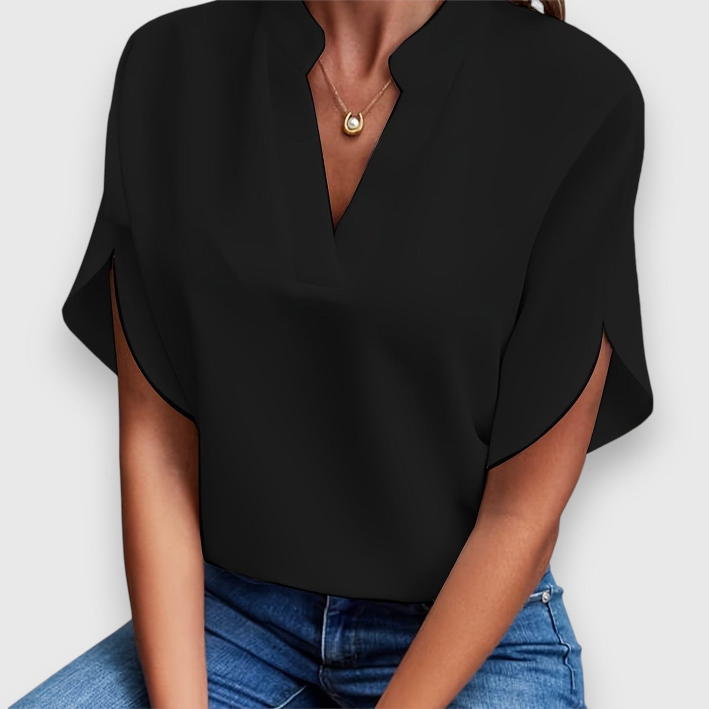 Dames Blouse Elegant Slim Fit