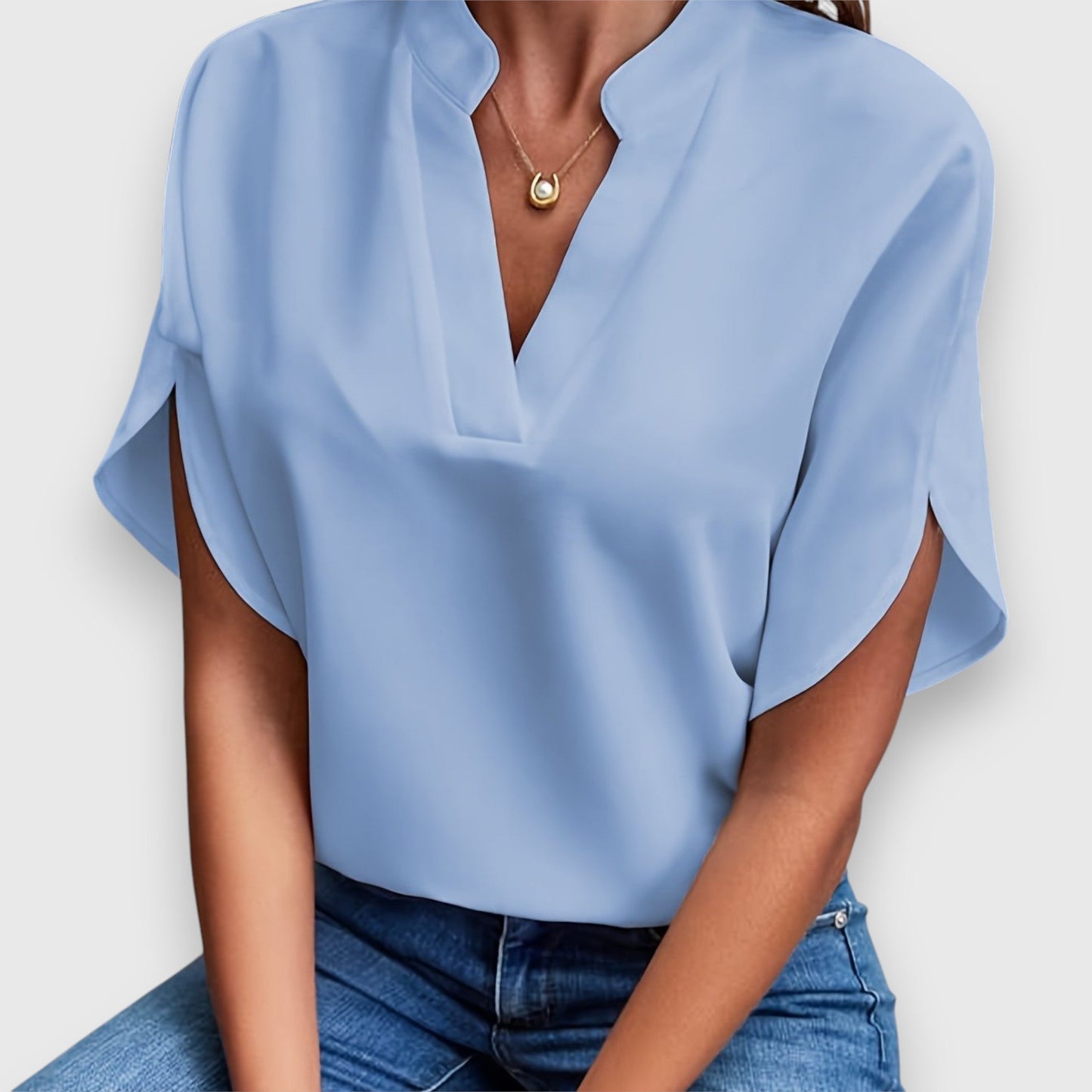 Dames Blouse Elegant Losse Pasvorm