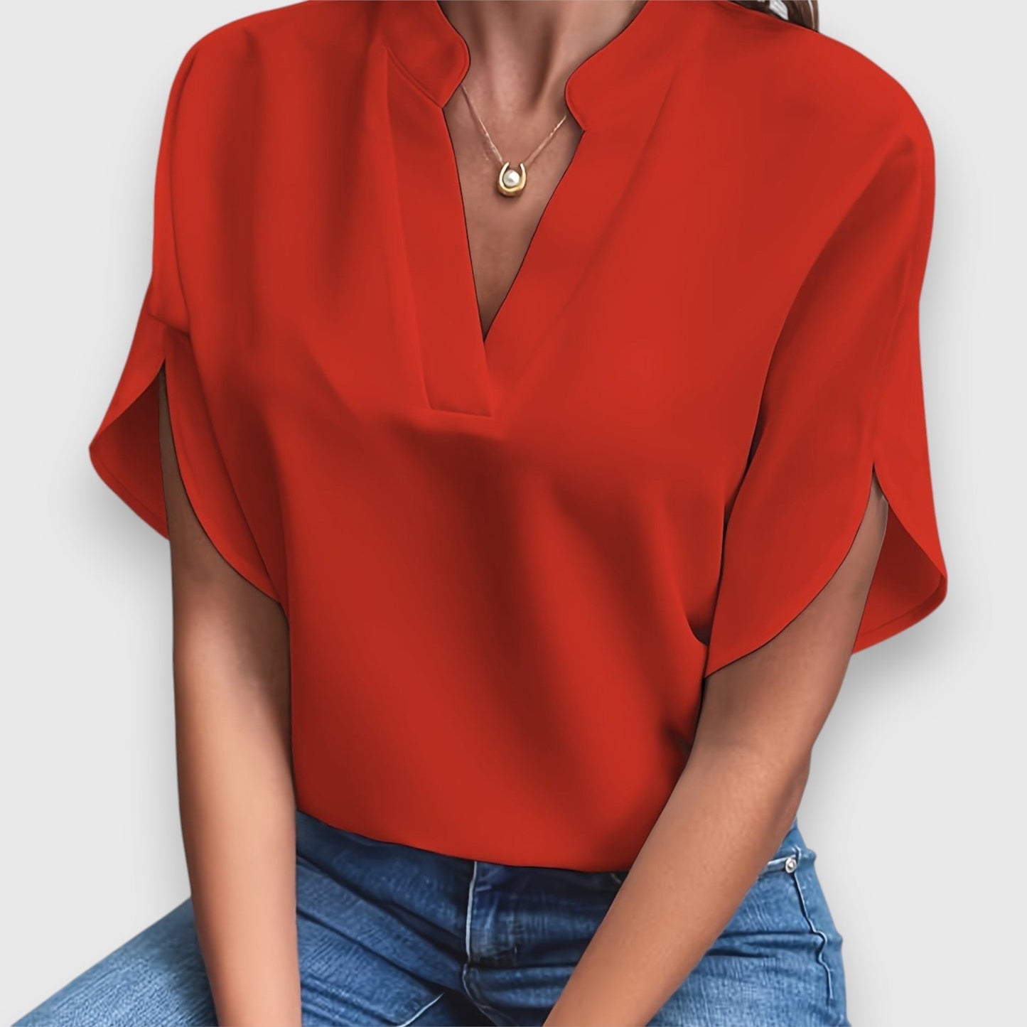 Dames Blouse Elegant Losse Pasvorm