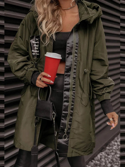 Veliora | Elegante giacca con cappuccio da donna 0