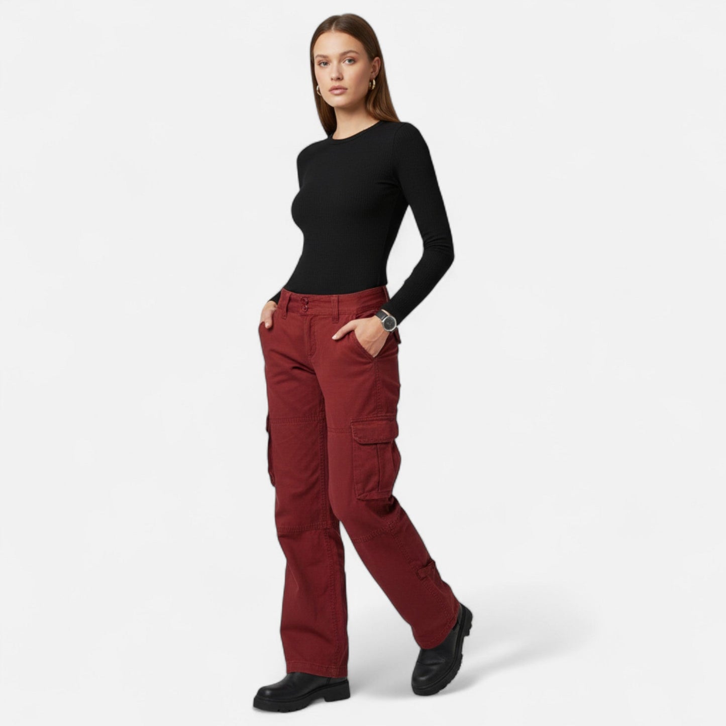 Velmira | Pantaloni cargo eleganti e comodi 1