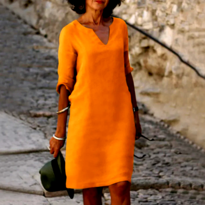 Sienna | Abito corto chic con scollo a V
