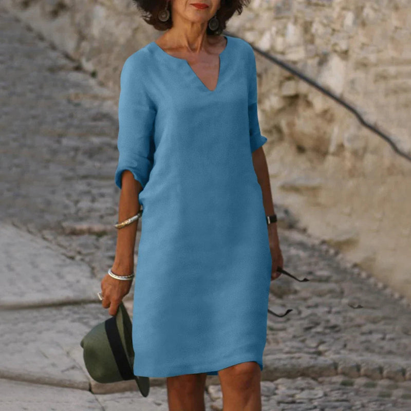 Sienna | Abito corto chic con scollo a V
