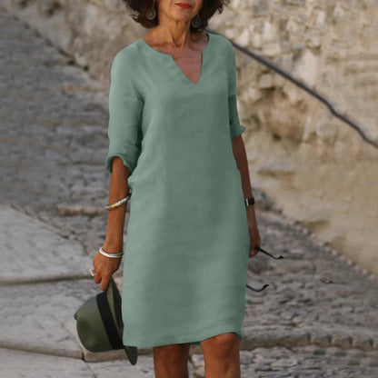 Sienna | Abito corto chic con scollo a V