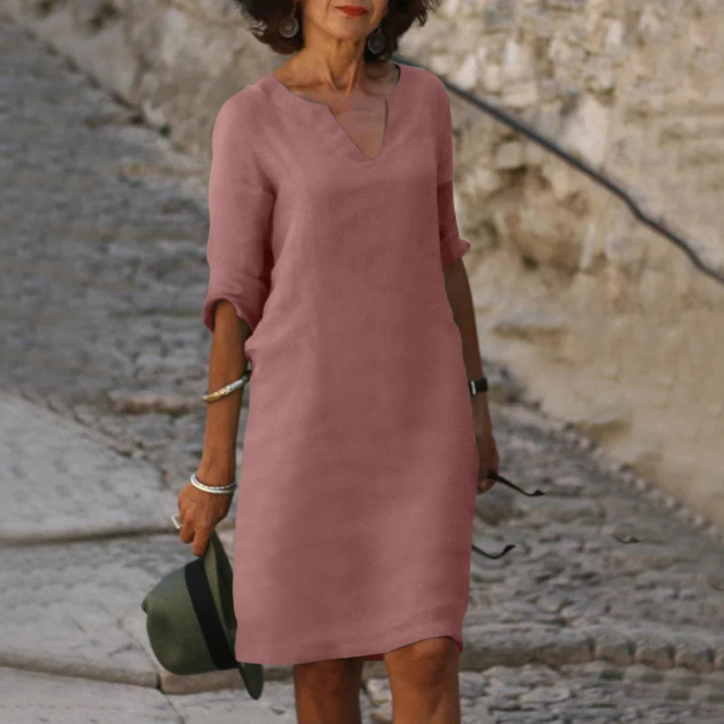 Sienna | Abito corto chic con scollo a V