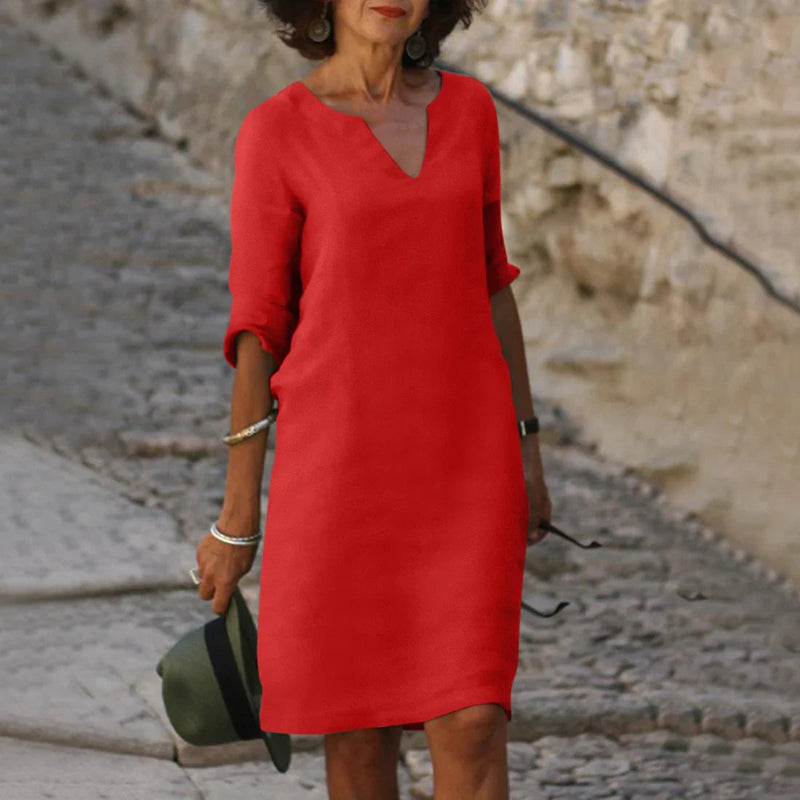 Sienna | Abito corto chic con scollo a V