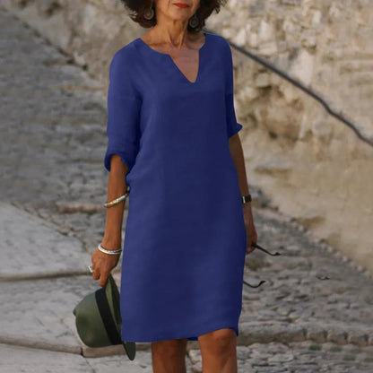 Sienna | Abito corto chic con scollo a V